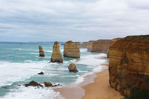 Los famosos 12 apostóles de la Great Ocean Road