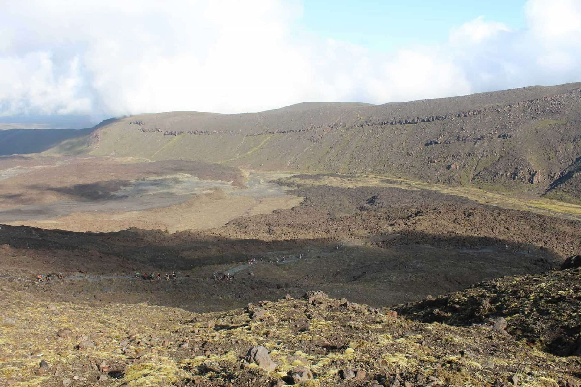 El Tongariro Alpine Crossing y la dura subida al Monte del Destino