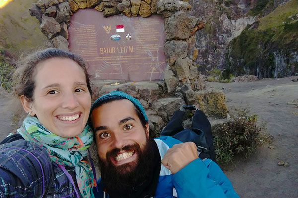 Después de 2 horas de trekking ¡llegamos a la cima!