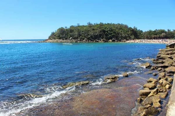 La famosa Shelly Beach en Manly