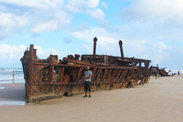 El SS Maheno Isla de Fraser